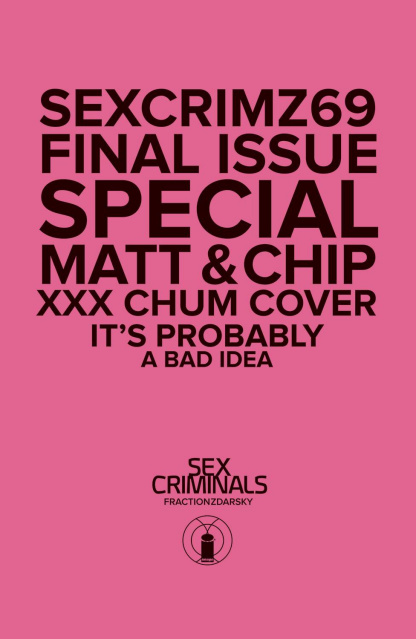 Sex Criminals #69 (XXX Photo Cover)