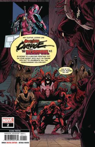 Absolute Carnage vs. Deadpool #2 (Ferreira 2nd Printing)