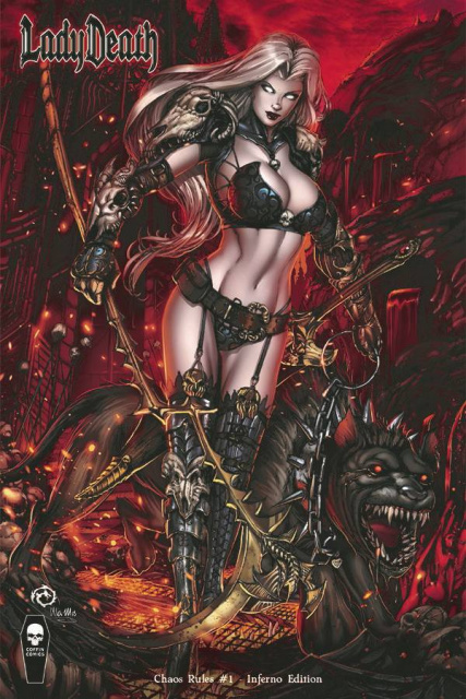 Lady Death: Chaos Rules #1 (Inferno Cover)