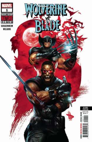 Wolverine vs. Blade #1 (Wilkins 2nd Printing)