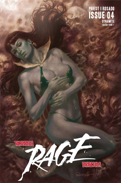 Vampirella / Dracula: Rage #4 (Parrillo Ultraviolet Cover)