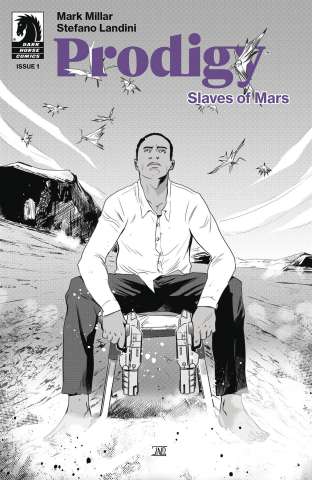 Prodigy: Slaves of Mars #1 (B&W Landini Cover)