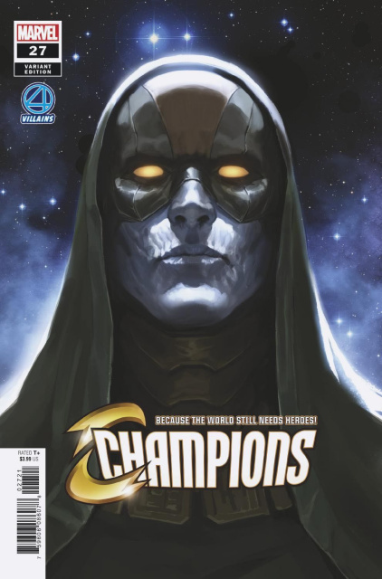 Champions #27 (Djurdjevic Fantastic Four Villains Cover)