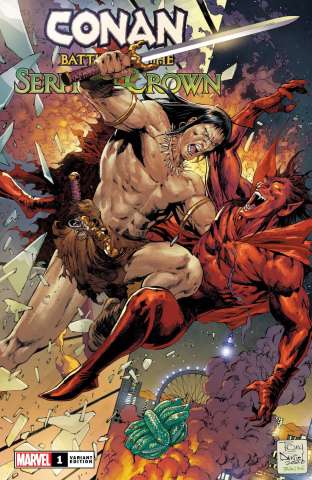 Conan: Battle for the Serpent Crown #1 (Daniel Cover)