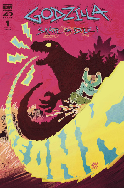 Godzilla: Skate or Die! #1 (Ba Cover)