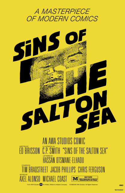 Sins of the Salton Sea #4 (Film Noir Homage Cover)