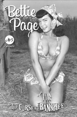 Bettie Page and The Curse of the Banshee #5 (Bettie Page Pin-Up Cover)