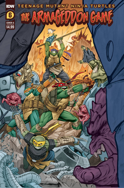 Teenage Mutant Ninja Turtles: The Armageddon Game #6 (Federici Cover)