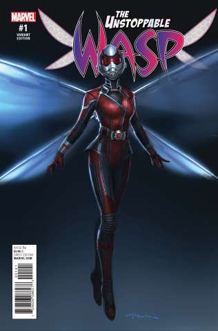The Unstoppable Wasp #1 (Park Movie Cover)