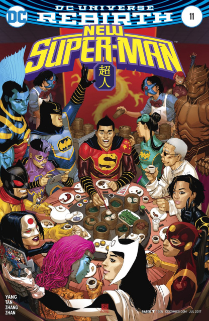 New Super-Man #11 (Variant Cover)
