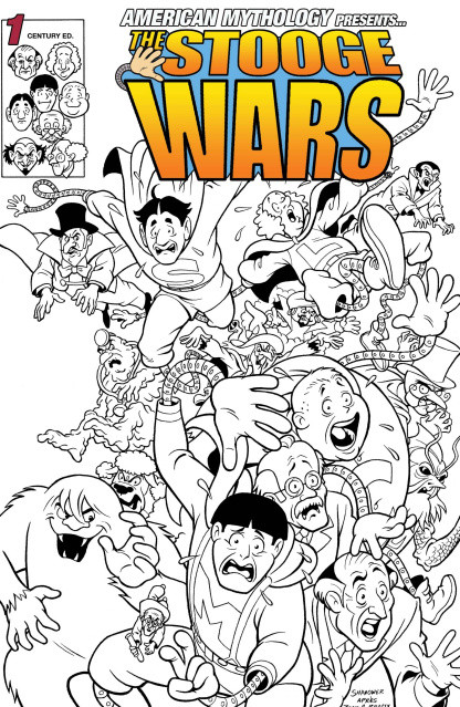 The Robonic Stooges: The Stooge Wars #1 (Century Cover)