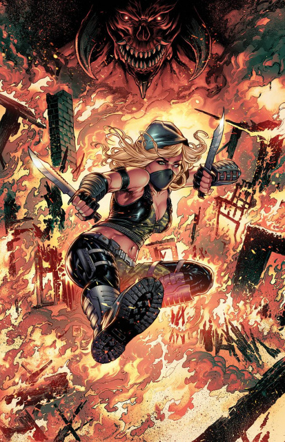 Robyn Hood: Hellfire #1 (Krome Cover)