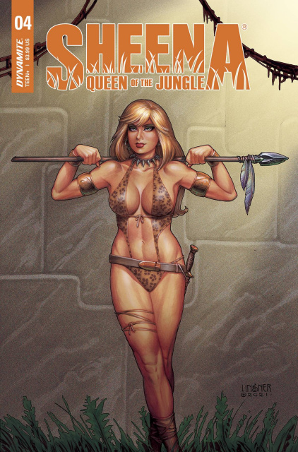 Sheena: Queen of the Jungle #4 (Linsner Cover)