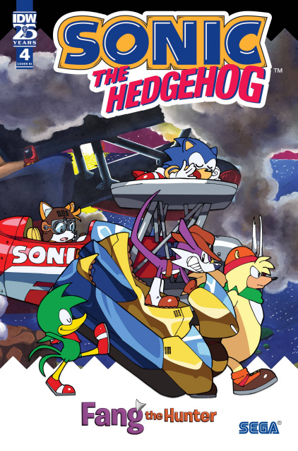 Sonic the Hedgehog: Fang the Hunter #4 (10 Copy Fonseca Cover)