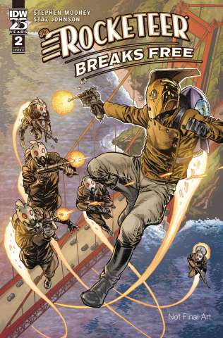 The Rocketeer Breaks Free #2 (Johnson Cover)