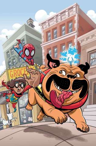 Marvel Superheroes: The Adventures of Ms. Marvel's Teleporting Dog #1