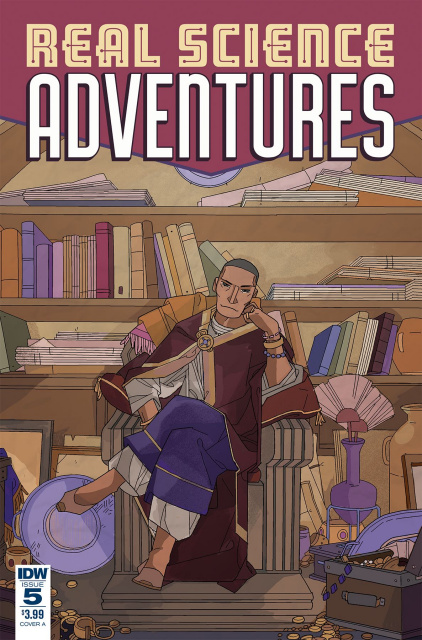 Real Science Adventures: Nicodemus Job #5 (Goux Cover)