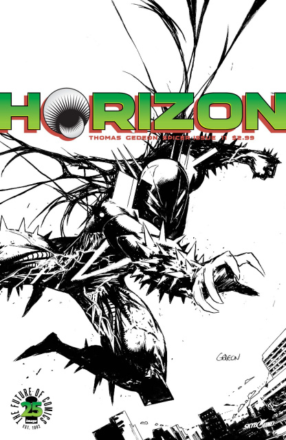 Horizon #11 (Spawn Month B&W Cover)