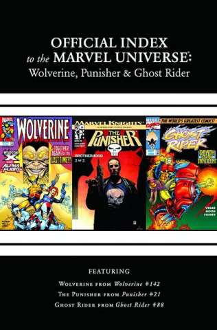 The Official Index to the Marvel Universe #5 (Wolverine, Punisher & Ghost Rider)