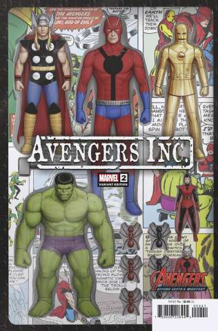 Avengers Inc. #2 (John Tyler Christopher Avengers 60th Anniversary Cover)
