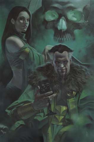Gotham City Villains: Anniversary Giant #1 (Riccardo Federici Ra's and Talia Card Stock Cover)