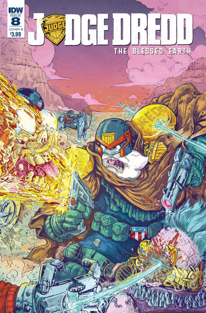 Judge Dredd: The Blessed Earth #8 (Vazquez Cover)