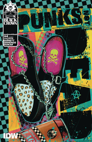 Punk's Not Dead #4 (Simmonds Cover)