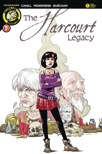 The Harcourt Legacy #1 (Cahill Cover)