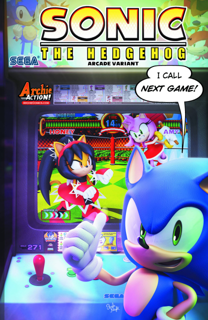 Sonic the Hedgehog #271 (Arcade Cover)