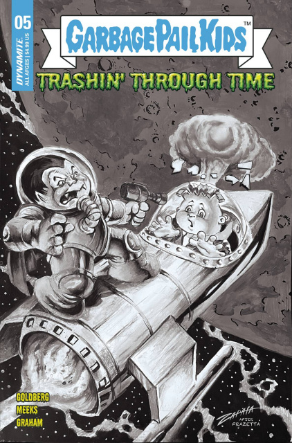 Garbage Pail Kids: Trashin' Through Time #5 (10 Copy Zapata Cover)
