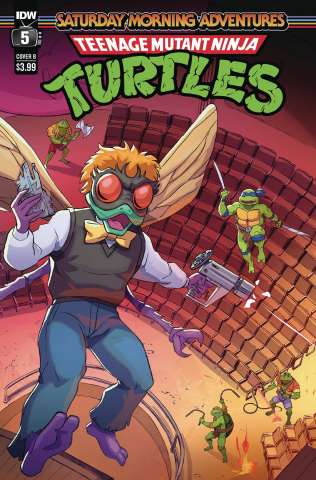 Teenage Mutant Ninja Turtles: Saturday Morning Adventures #5 (Schoening Cover)