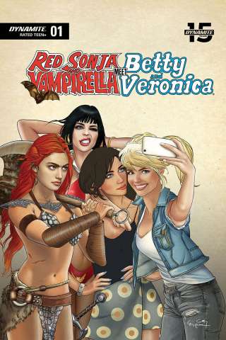 Red Sonja and Vampirella Meet Betty and Veronica #1 (Selfie Cover)