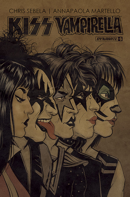 KISS / Vampirella #5 (Ihde Cover)