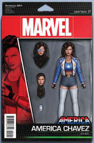 America #1 (Christopher Action Figure Cover)