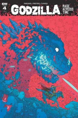 Godzilla: Rage Across Time #4 (10 Copy Cover)