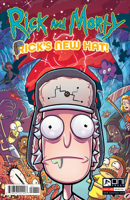 Rick and Morty: Rick's New Hat! #1 (Stresing Cover)