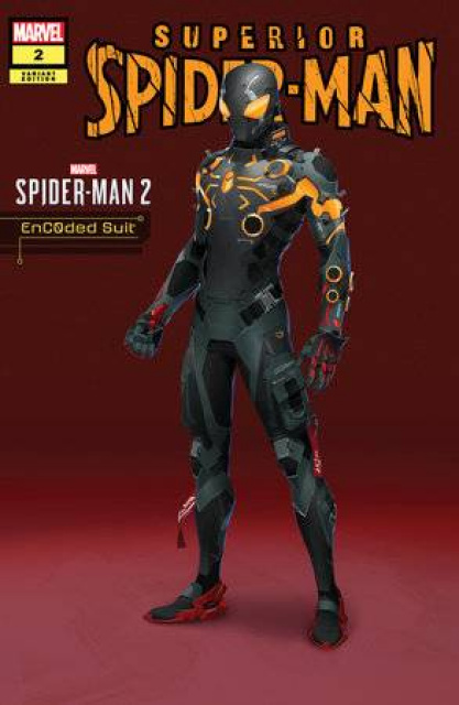 Superior Spider-Man #2 (Encoded Suit Spider-Man 2 Cover)