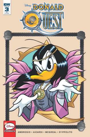 Donald Quest #3 (10 Copy Cover)