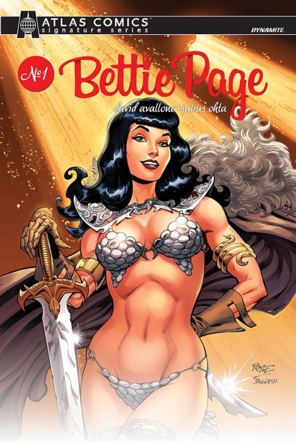 Bettie Page: Unbound #1 (Atlas Avallone Signed Edition)