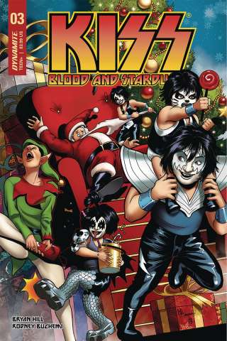 KISS: Blood and Stardust #3 (Sanapo Cover)