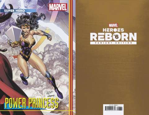 Heroes Reborn #6 (Bagley Connecting Trading Card Cover)