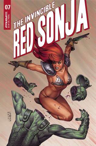 The Invincible Red Sonja #7 (Linsner Cover)