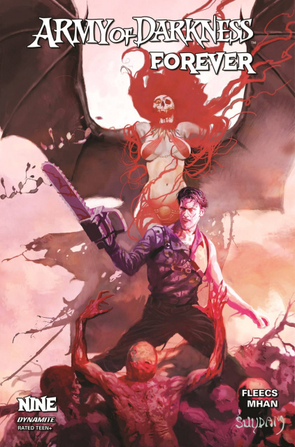 Army of Darkness: Forever #9 (Suydam Cover)