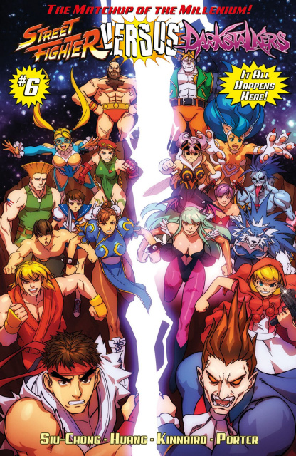 Street Fighter vs. Darkstalkers #6 (10 Copy Cover)