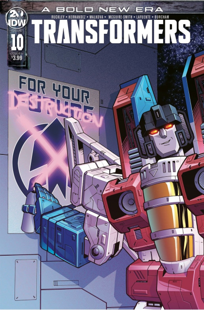The Transformers #10 (McGuire-Smith Cover)