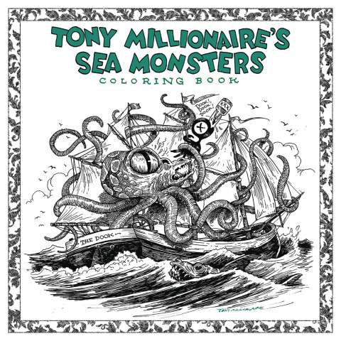 Tony Millionaire's Sea Monster Coloring Book