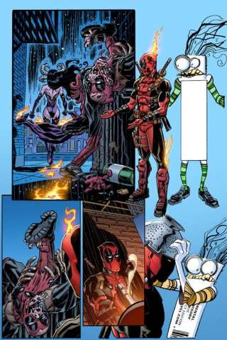 Deadpool #12 (Koblish Secret Comic Cover)