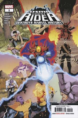 Cosmic Ghost Rider Destroys Marvel History #1 (2nd Printing)