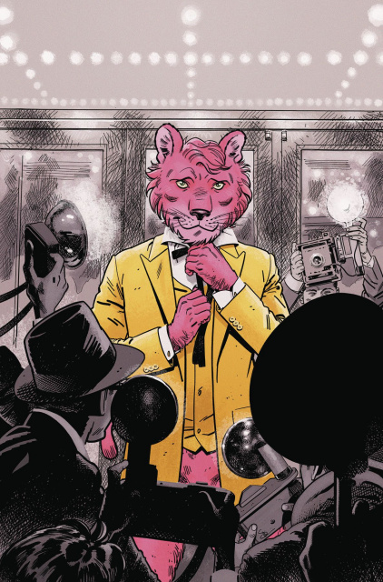 Exit Stage Left: The Snagglepuss Chronicles #1 (Variant Cover)
