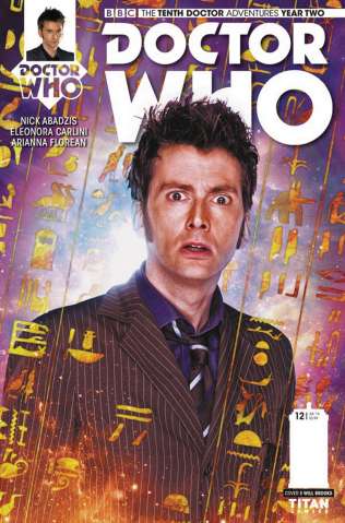 Doctor Who: New Adventures with the Tenth Doctor, Year Two #12 (Photo Cover)